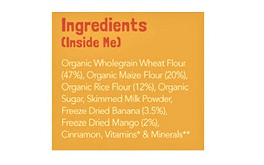 Slurrp Farm Cereal for Little Ones Whole Wheat, Maize, Rice, Banana & Mango With Milk   Box  200 grams